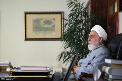 تصویر جالب از ناطق نوری در بیت رهبری/ هم نشینی با دو وزیر اطلاعات+ عکس