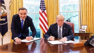 رئیس‌جمهور لهستان: ترامپ می‌تواند به جنگ اوکراین خاتمه دهد