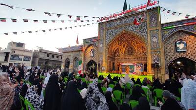 برگزاری جشن مبعث در آستانه اشرفیه