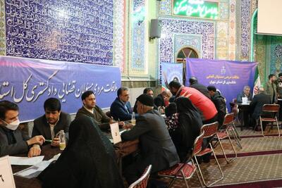 رسیدگی به مطالبات ۲ هزار و ۷۳۲ نفر از شهروندان در ۵۲ مسجد از مساجد توسط ۳۱۰ نفر از مسئولان قضایی دادگستری کل استان تهران