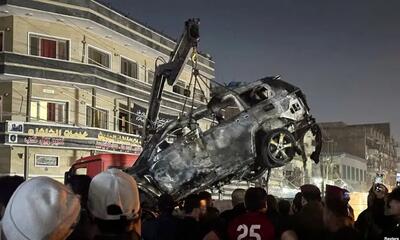 جزئیات حمله مرگبار به خودرو، محافظان و فرمانده کتائب حزب‌الله+فیلم و عکس