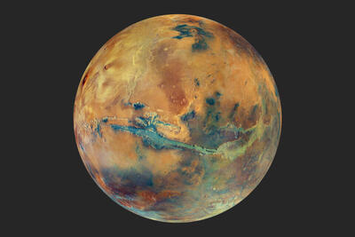 ببینید |  تصاویری فوق‌العاده زیبا از غروب خورشید در مریخ