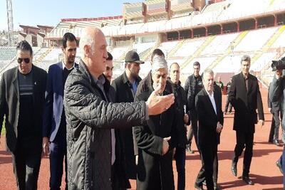 وزیر ورزش و جوانان از اماکن ورزشی تبریز بازدید کرد