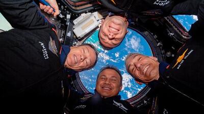 ۴ فضانورد ماموریت Ax-۳ روی زمین فرود آمدند