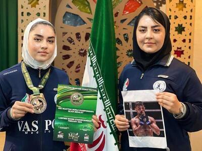 کسب مدال نقره بانوی کردستانی همراه با تیم ملی موی تای بانوان ایران
