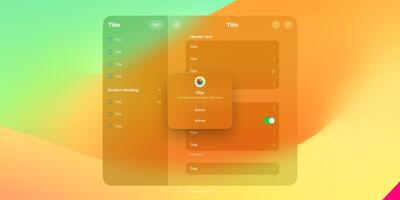 iOS 18 شاید در طراحی رابط کاربری خود، الهاماتی از visionOS داشته باشد