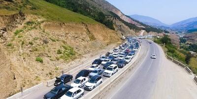 خبرگزاری فارس - ادامه محدودیت‌های ترافیکی در جاده‌های شمال