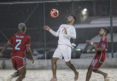 پیروزی تیم ملی فوتبال ساحلی در دیداری دوستانه مقابل کلمبیا - تسنیم