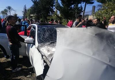 حمله پهپادی صهیونیست‌ها به خودرویی در شمال شهر صیدا - تسنیم