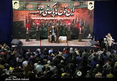 اجتماع هیئت‌های مذهبی در اربعین شهدای انفجار تروریستی کرمان + تصویر - تسنیم