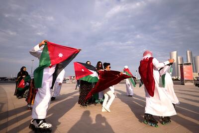 اردنی‌ها دوحه را تسخیر کردند! (عکس)