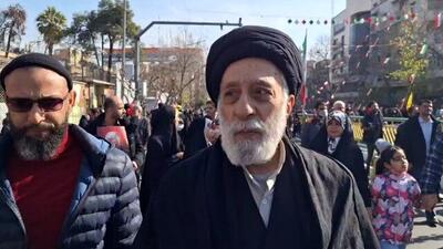 هادی خامنه‌ای: حضور مردم در راهپیمایی نشانه علاقه به کشور و انقلاب است
