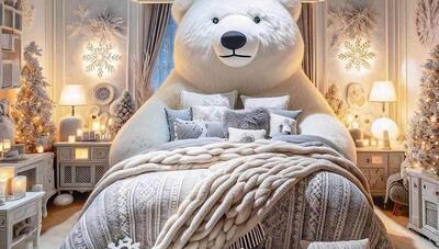 کدام یک از این اتاق‌های با تم خرس قطبی مورد علاقه شماست؟ (عکس)