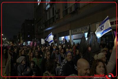 تظاهرات ضد کابینه نتانیاهو در تل‌آویو