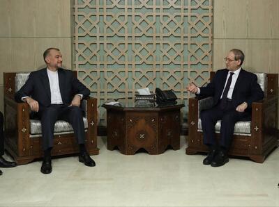 امیرعبداللهیان در دیدار با همتای سوری: فعال کردن ظرفیت‌های اقتصادی ایران و سوریه به نفع دو ملت است
