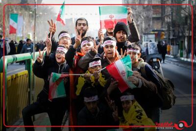 راهپمیایی ۲۲ بهمن در تسخیر دهه نودی ها