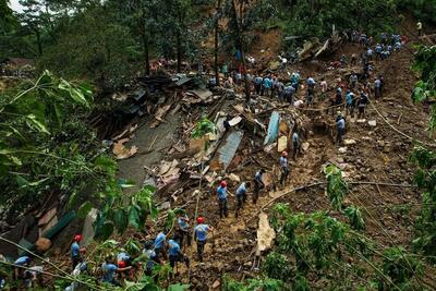 شمار قربانیان رانش زمین در فیلیپین به 54 نفر رسید