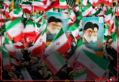 جشن پیروزی انقلاب در نقطه صفر مرزی ایران و پاکستان