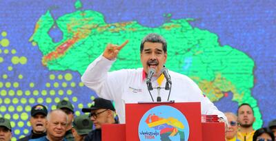 آرایش جنگی ونزوئلا برای حمله به همسایه نفت‌خیز
