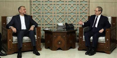 وزیر خارجه سوریه: هماهنگی‌ها با ایران در موضوعات منطقه‌ای و بین‌المللی با قوت ادامه می‌یابد