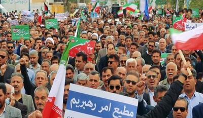 خبرگزاری فارس - فیلم|حضور پر شور مردم شهرستان امیدیه در راهپیمایی ۲۲ بهمن