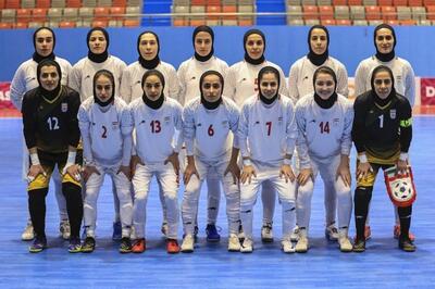 قهرمانی مقتدرانه تیم ملی فوتسال زنان ایران با ۳۴ گل زده