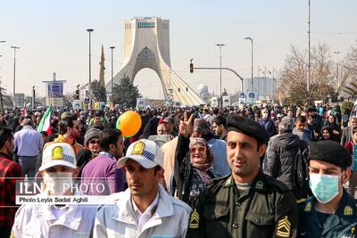 راهپیمایی ۲۲ بهمن در سراسر کشور در امنیت کامل برگزار شد