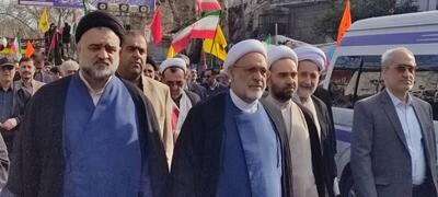 حضور مسئولان دستگاه قضایی مازندران در راهپیمایی ۲۲ بهمن