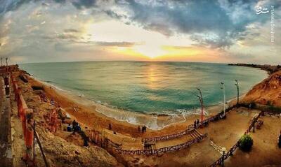 تصویری زیبا از طبیعت دیدنی بوشهر