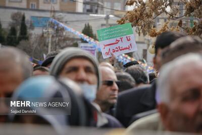 راهپیمایی ۲۲ بهمن در ملارد و گلستان