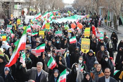 راهپیمایی ۲۲ بهمن در زنجان آغاز شد