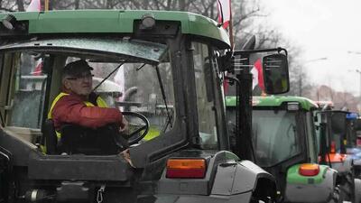 جاده‌های لهستان در قرق کشاورزان معترض؛ پای اوکراین در میان است
