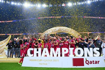 بازتاب دومین قهرمانی متوالی تیم ملی فوتبال قطر در رسانه‌های دنیا