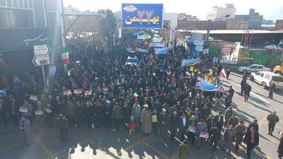 حضور پرتعداد و پرشور مردم آذرشهر در راهپیمایی ۲۲ بهمن