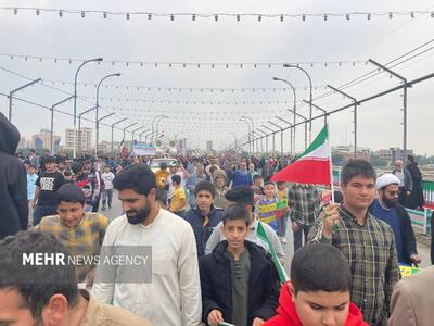 تجدید بیعت مرزنشینان خوزستانی با آرمان‌های انقلاب