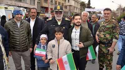 گزارش تصویری از برگزاری راهپیمایی یوم الله22بهمن در فارس + عکس
