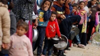 فاجعه قحطی در غزه/ آوارگان در 48 ساعت تنها نصف وعده غذایی دریافت می‌کنند - تسنیم