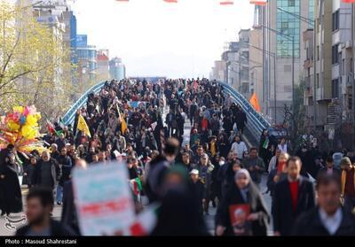 راهپیمایی 22 بهمن در تهران- عکس خبری تسنیم | Tasnim
