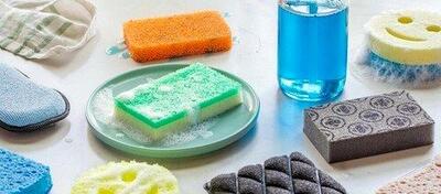 خطرات میکروب‌های اسفنج ظرفشویی