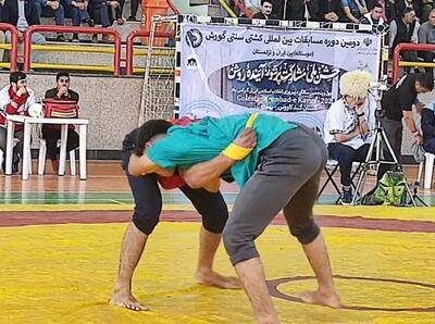 پایان مسابقات دوستانه گورش کاران ایران و ترکمنستان در گنبد کاووس
