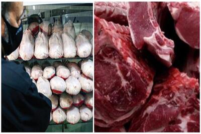 قیمت گوشت گوساله و مرغ منجمد، ۲۳ بهمن ۱۴۰۲ + لیست