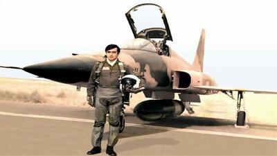 خلبان ایرانی که به دستور صدام پیکرش را دو نیم کردند + فیلم