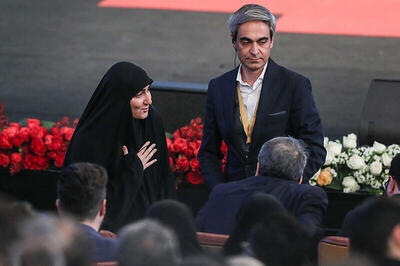 زینب سلیمانی در اختتامیه جشنواره فیلم فجر | تصاویر