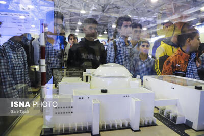 نمایش دستاوردهای صنعت هسته‌ای کشور در دانشگاه شیراز