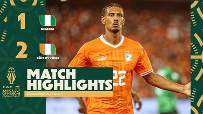 ویدیو| خلاصه بازی نیجریه ۱ – ساحل‌عاج ۲/ قهرمانی سوم فیل‌ها با سرمربی موقت