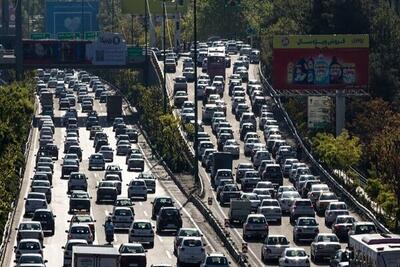 ترافیک سنگین در اکثر بزرگراه‌های کشور