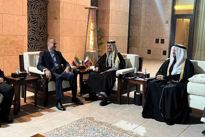امیرعبداللهیان با نخست وزیر و وزیر خارجه قطر در دوحه دیدار کرد