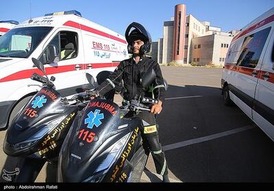 موتورلانس‌ها   در تهران 10 دقیقه‌ای بر بالین بیماران می‌رسند/ کمبود 240 موتورلانس در تهران - تسنیم