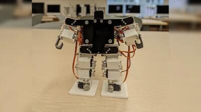 رکورد کوچک‌ترین ربات انسان نمای جهان شکسته شد