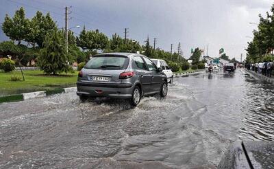 موج بارندگی کم سابقه در راه ایران